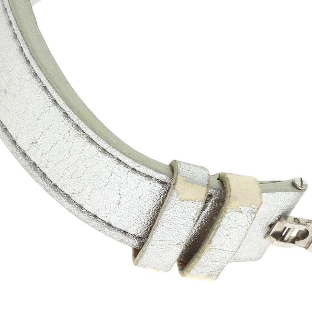 Dior Christian Riva Spark Ring Chronograph Watch SS Leather - Picture 11 of 15